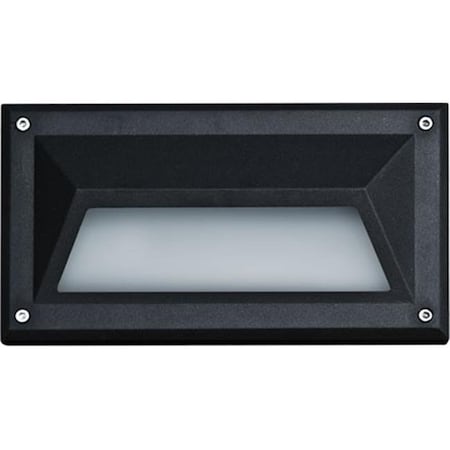 Dabmar Lighting Dabmar Lighting FG2010-W 40W 120V Fiberglass Recessed Brick Step Wall Light; White - 4.88 x 8.88 x 3.90 in. FG2010-W